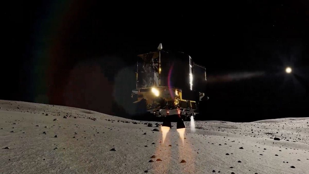 Japan lands on Moon but glitch threatens mission