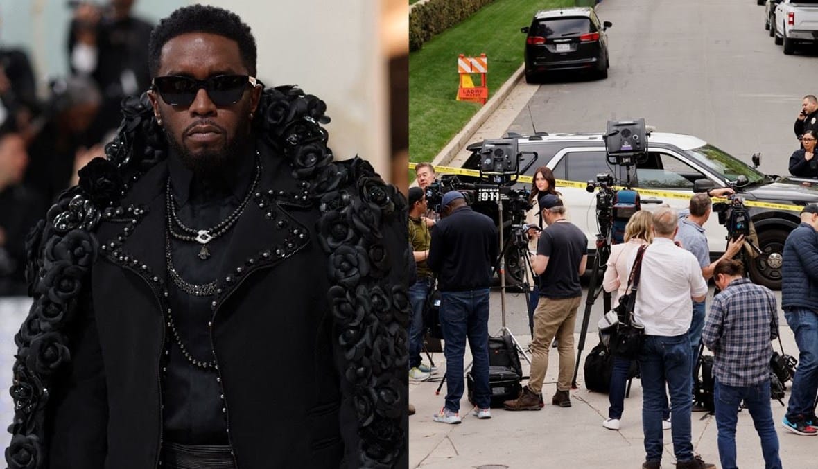 Federal agents raid Sean ‘Diddy’ Combs’ home over trafficking allegations