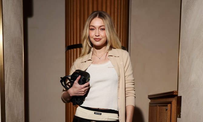 Gigi Hadid highlights collaboration with beauty brand