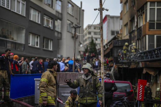 Illegal welding sparked deadly nightclub fire that claimed 29 lives: Turkish govt.