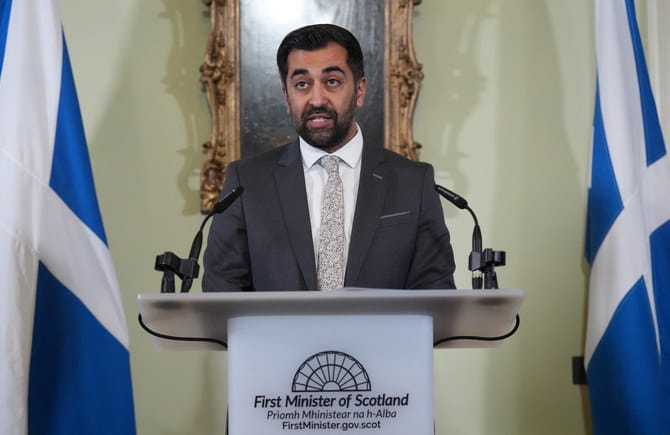 Scottish First Minister Humza Yousaf resigns