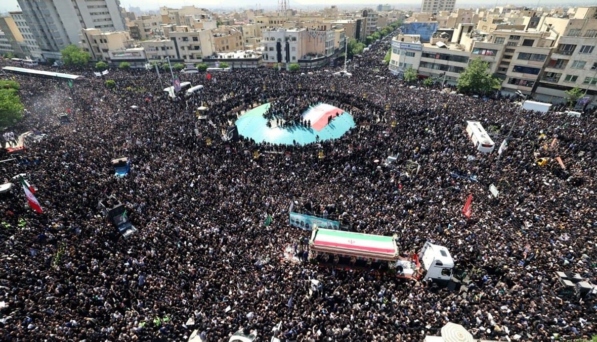 Iran Supreme Leader leads prayers at Raisi funeral as election looms