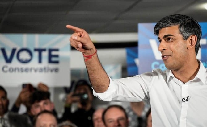 UK’s Sunak proposes tax cuts for pensioners in new election pledge