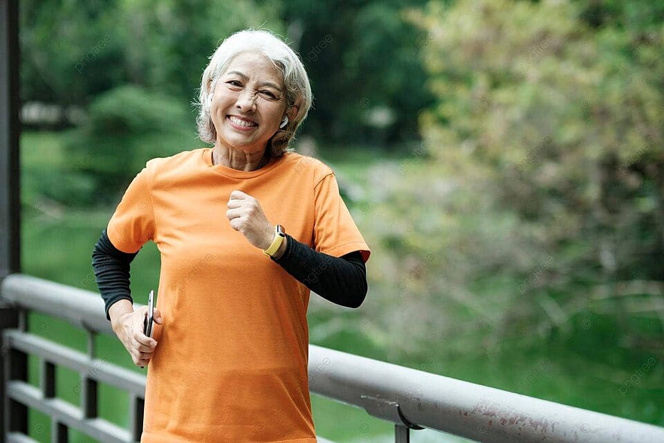 Women who are physically active in middle age may have better health in later life