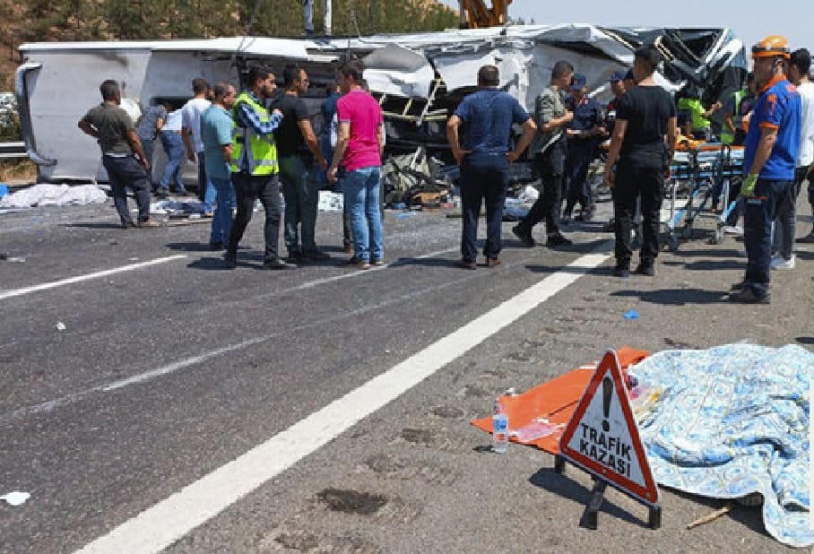 Fourteen killed in Nigeria after truck driver ‘lost control’