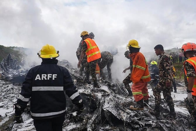 At least 18 dead in Nepal plane crash, officials say