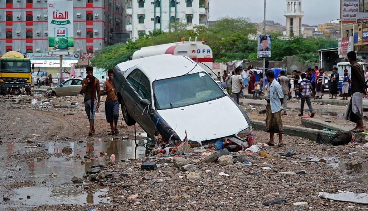 Floods and heavy rain leave 45 dead in Yemen