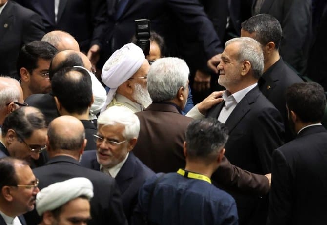 Iran president presents cabinet to parliament for approval