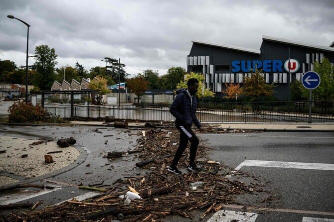 France places six departments on red alert for flooding due to heavy rains