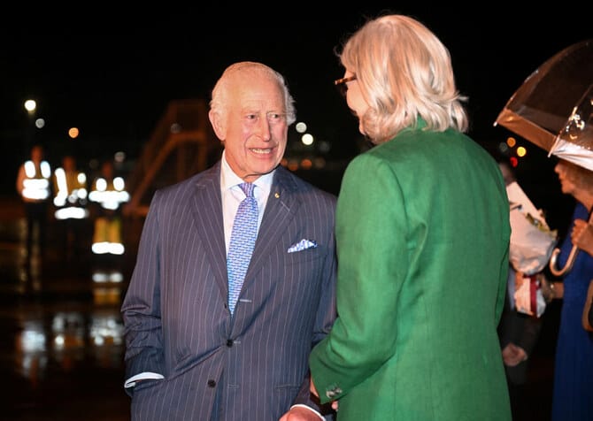 King Charles arrives in Australia for landmark tour