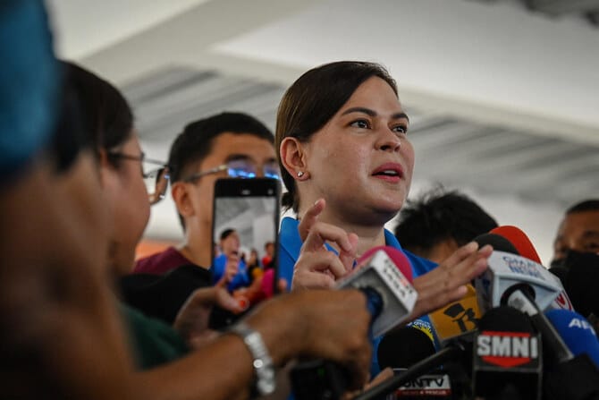 Philippine groups seek impeachment of Vice President Sara Duterte