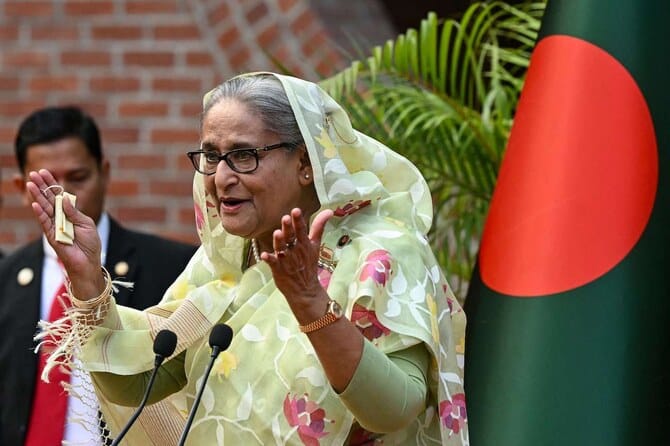 Bangladesh says ousted PM will face charges of ‘crimes against humanity’