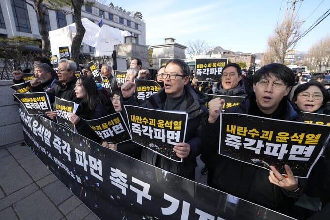 South Korea’s parliament impeaches acting president Han Duck-soo