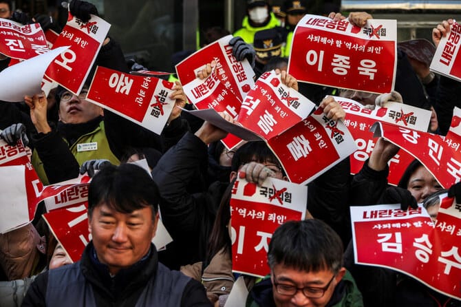 South Korea opposition accuse ruling party of ‘second coup’