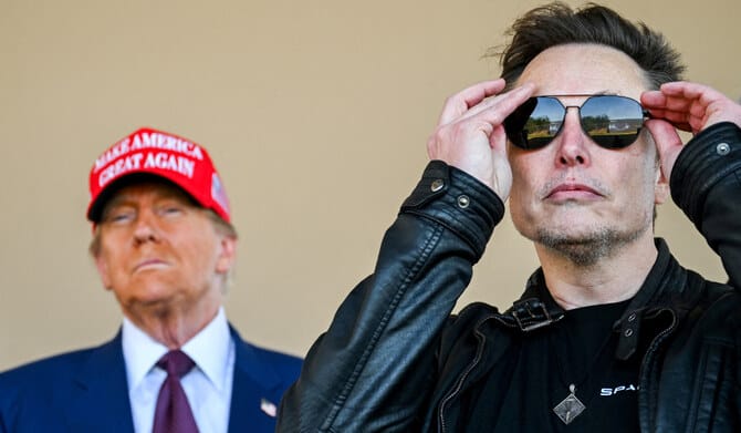 Trump sides with Musk in right-wing row over worker visas