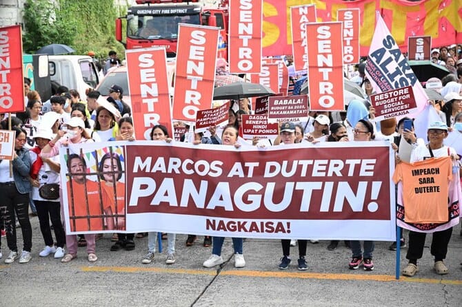 Protesters call for VP Duterte impeachment