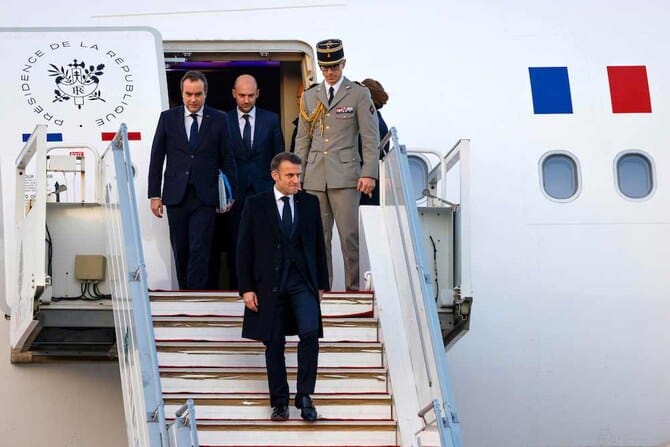 France’s Macron in Beirut to meet Lebanon’s new leaders