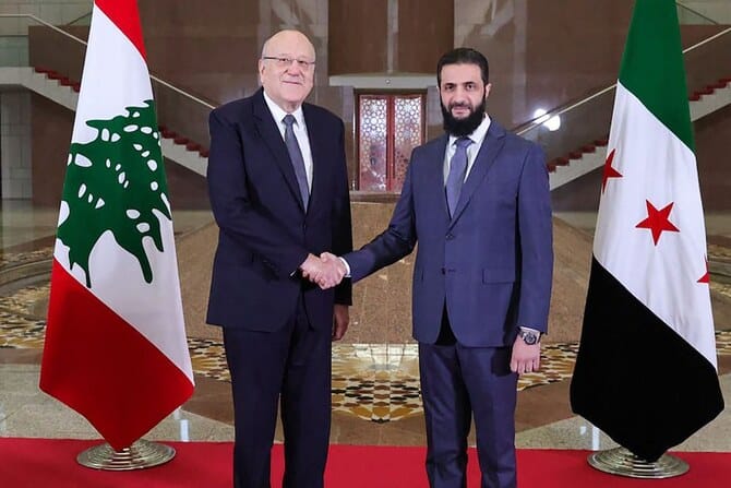 Lebanon and Syria to strengthen border security, Lebanese PM says