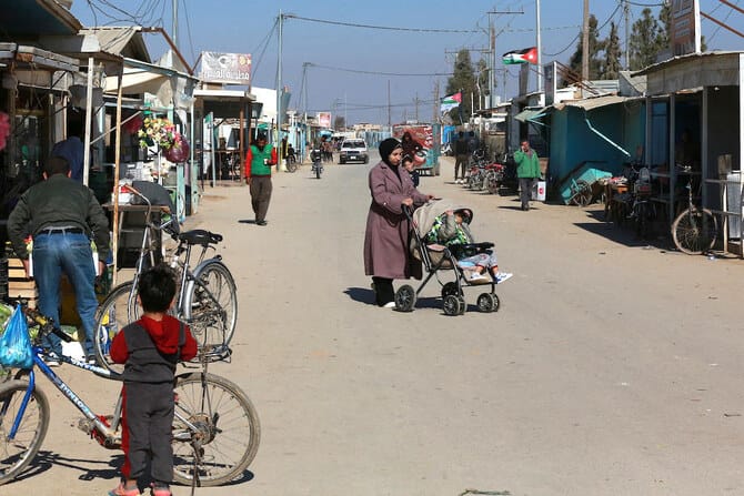 Syrian refugees in Jordan camp say they have nothing to go home to