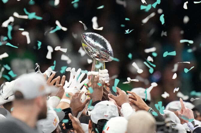 Eagles deny Chiefs historic three-peat in thumping Super Bowl win