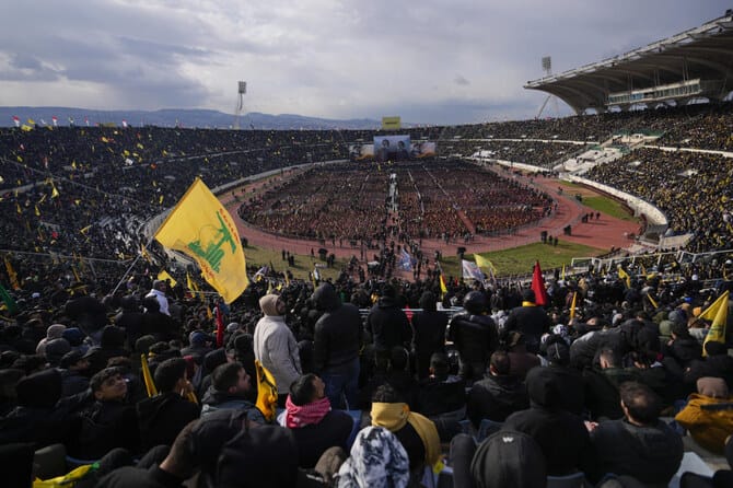 Tens of thousands attend funeral of late Hezbollah leader Nasrallah 5 months after his death