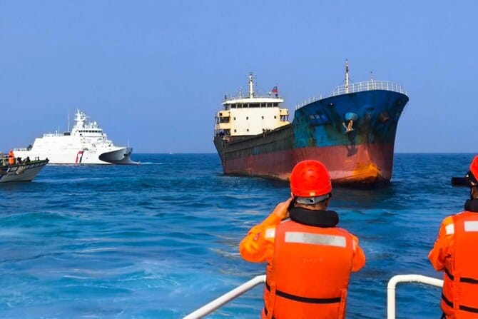 Taiwan detains Chinese-crewed ship after subsea cable cut