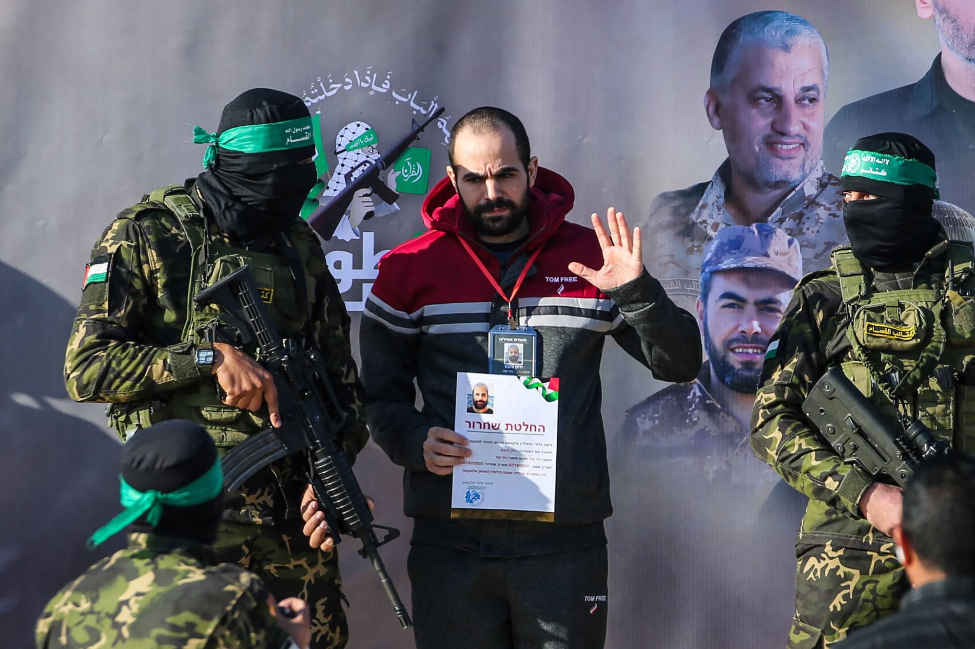 Hamas frees 3 hostages, Israel releases Palestinians as part of ceasefire deal