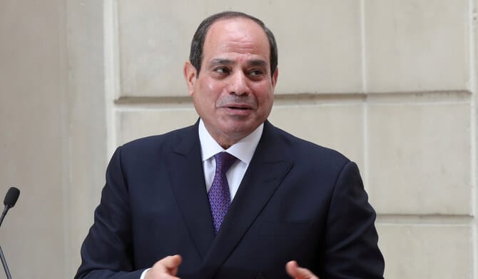 Egypt’s president El-Sisi congratulates Syria’s new president Sharaa, statement says