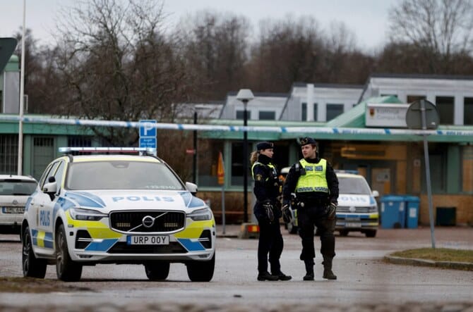 Swedish police say mass shooter was connected to school where he opened fire