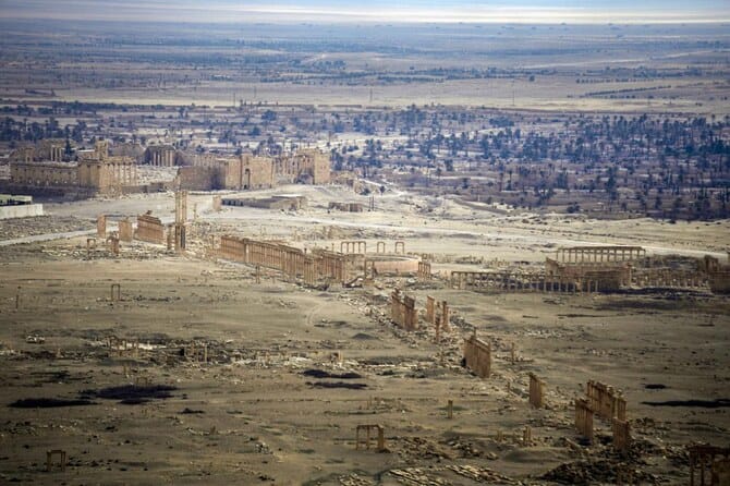 Experts push to restore Syria’s war-torn heritage sites, including renowned Roman ruins at Palmyra