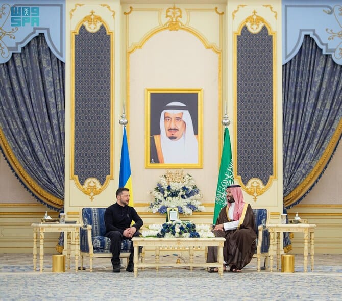 Saudi Arabia, Ukraine issue joint statement as talks kick off in Jeddah