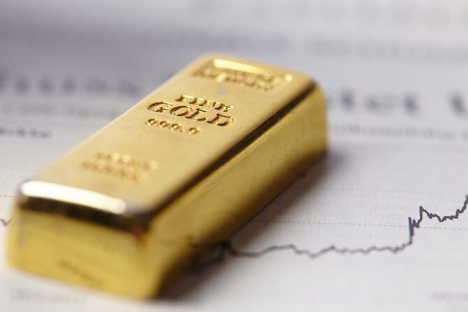 Gold set for 3rd weekly gain as investors seek safe haven