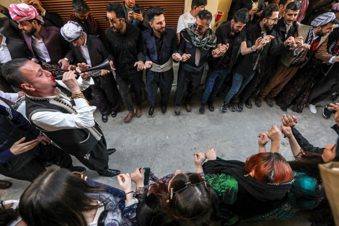 Kurds in Iraq and Syria celebrate the Nowruz festival of spring at a time of new political horizons