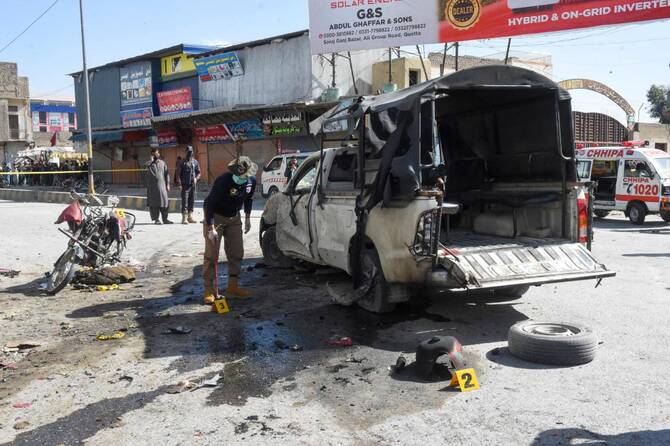 Police say 8 soldiers, civilian killed in Pakistan attacks