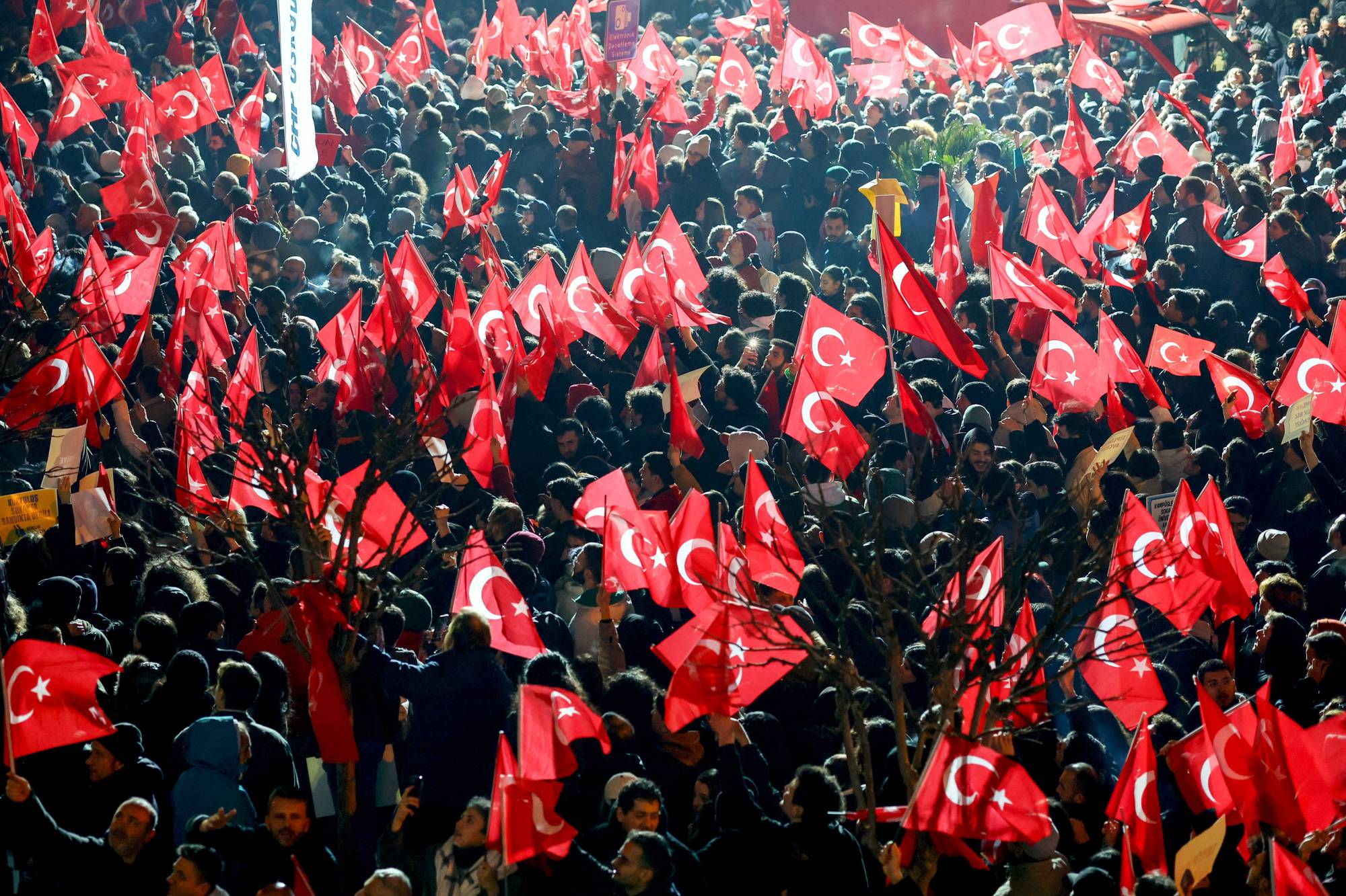 Arrests follow mass protests in defiance of Turkiye’s Erdogan