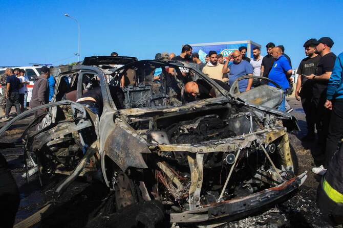 Lebanon says one killed in a renewed Israeli strike near Sidon