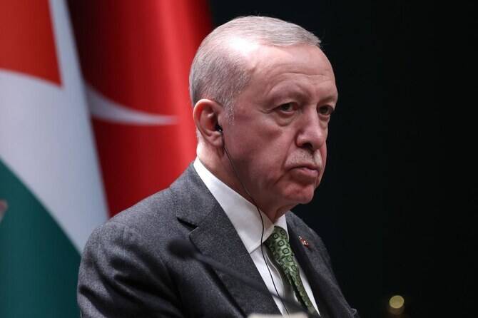 Erdogan accuses Israel of seeking to ‘dynamite’ Syria ‘revolution’