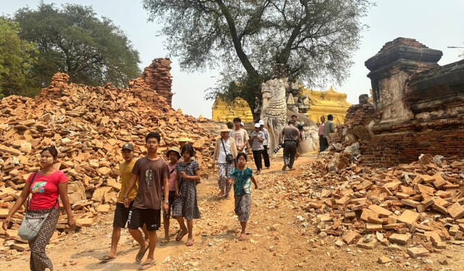 A week after catastrophic earthquake, focus turns to humanitarian crisis