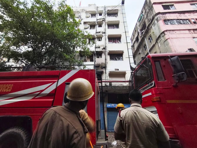 Fire tears through hotel in Kolkata, killing at least 14 people