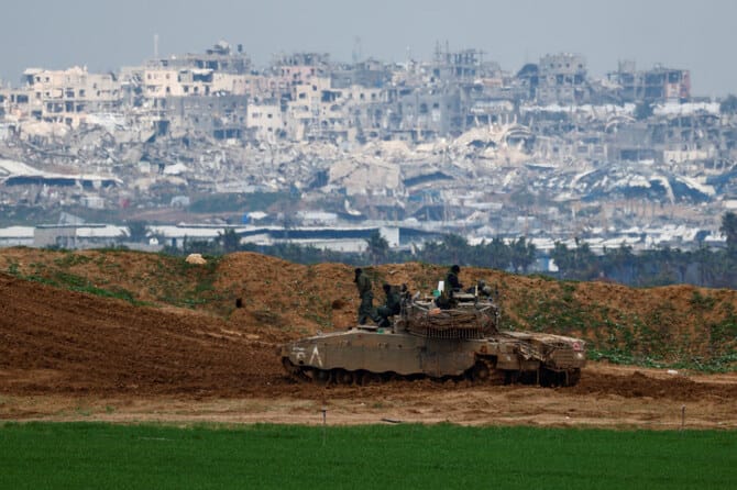 Israel says seizing ‘large areas’ of Gaza as strike kills 23