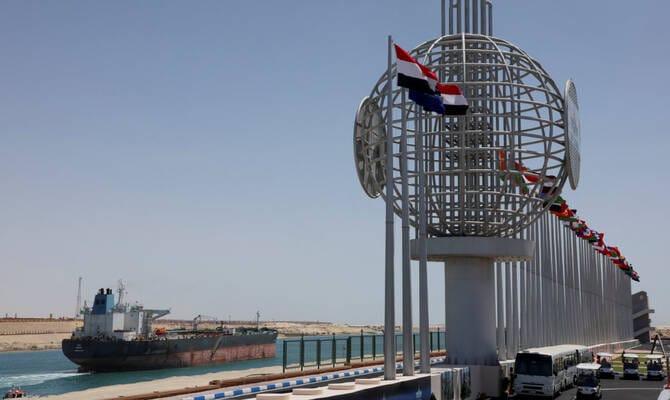 Egypt’s revenue from the Suez Canal plunged sharply in 2024