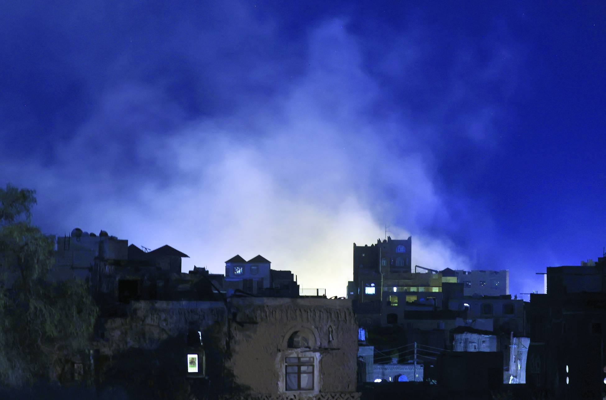 Yemen’s Houthi media says 35 killed in US strikes on migrant center