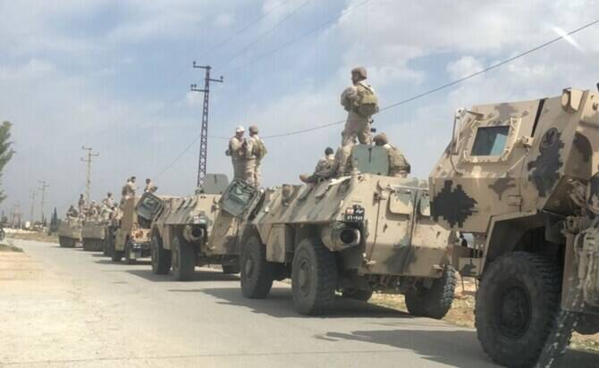 Lebanon media says 8 wounded in drone strike at Syrian border