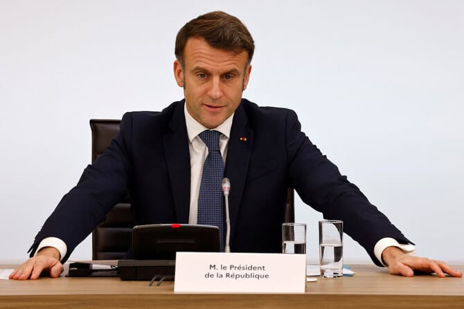 Israel PM says Macron ‘gravely mistaken’ in promoting Palestinian state