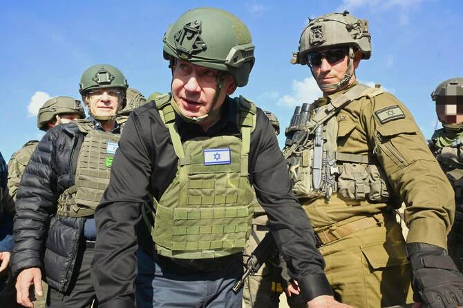 Israeli defense minister: Troops will remain in Gaza, Lebanon and Syria indefinitely