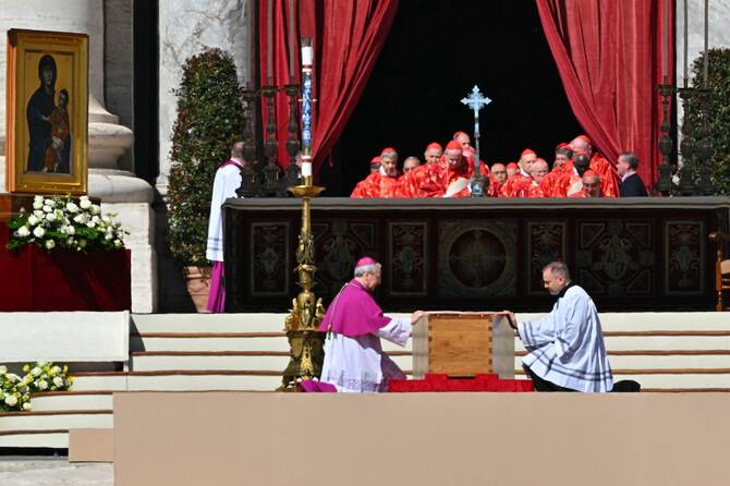 Pope Francis’ funeral begins at St. Peter's Square