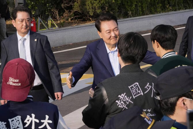 South Korea’s former president Yoon Suk Yeol denies insurrection at criminal trial