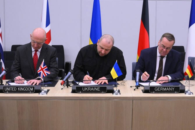 European countries vow billions in military support for Ukraine as US envoy meets Putin