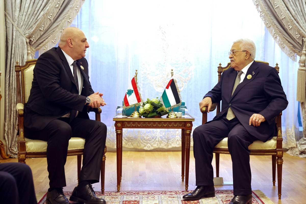 Lebanese, Palestinian presidents say era of weapons ‘outside Lebanese state control’ over