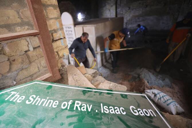 Iraq’s Jewish community saves a long-forgotten shrine